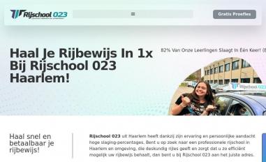Schermafbeelding van rijschool023.nl