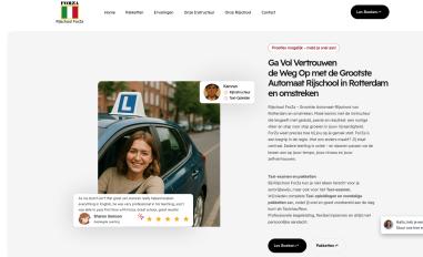 Schermafbeelding van rijschoolforza.nl