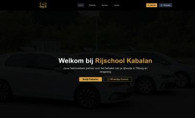 Schermafbeelding van rijschoolkabalan.nl