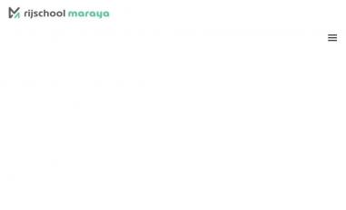 Schermafbeelding van rijschoolmaraya.nl