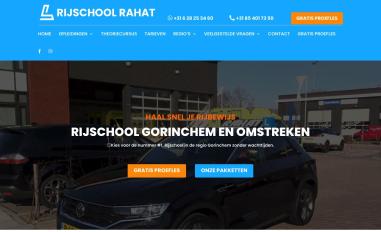 Schermafbeelding van rijschoolrahat.nl