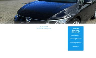 Schermafbeelding van rijschoolrijbewust.nl