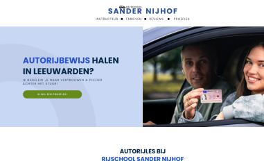 Schermafbeelding van rijschoolsandernijhof.nl