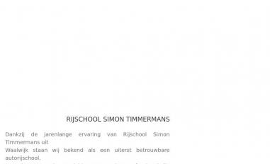 Schermafbeelding van rijschoolsimontimmermans.nl