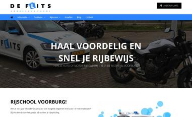 Schermafbeelding van rijschoolvoorburg.nl