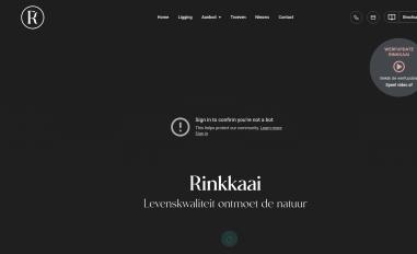 Schermafbeelding van rinkkaai.be
