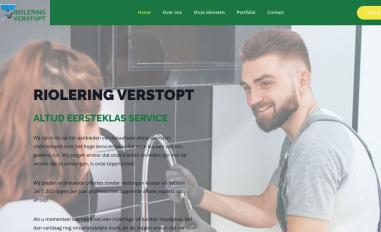 Schermafbeelding van riolering-verstopping.nl