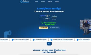 Schermafbeelding van rioolservicevanegmond.nl