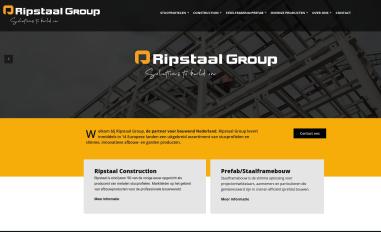Schermafbeelding van ripstaal.nl