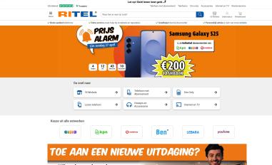 Schermafbeelding van ritel.nl