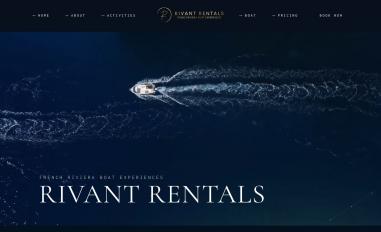 Schermafbeelding van rivantrentals.fr