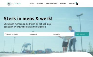 Schermafbeelding van rixburo.nl