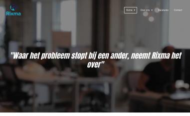 Schermafbeelding van rixma.nl