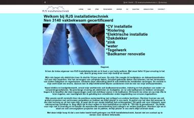Schermafbeelding van rjsinstallatietechniek.nl