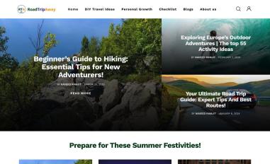 Schermafbeelding van roadtripaway.com