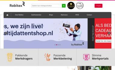 Schermafbeelding van robitex.nl
