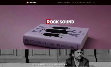 Schermafbeelding van rocksound.fr