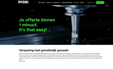 Schermafbeelding van rodinmachining.nl