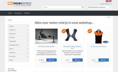 Schermafbeelding van roeigoed.nl
