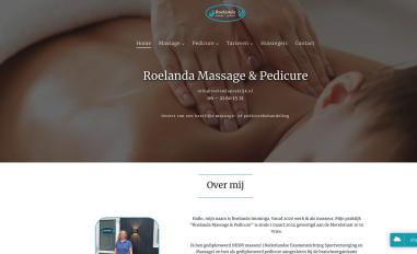 Schermafbeelding van roelandapraktijk.nl