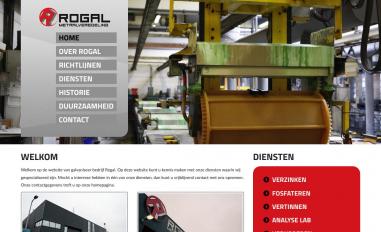Schermafbeelding van rogal.nl