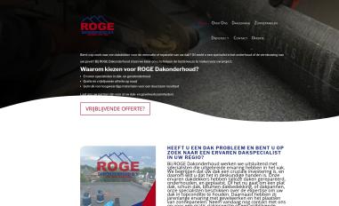 Schermafbeelding van rogedakonderhoud.nl