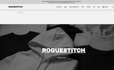 Schermafbeelding van roguestitch.nl