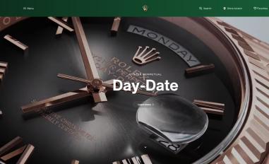 Schermafbeelding van rolex.com