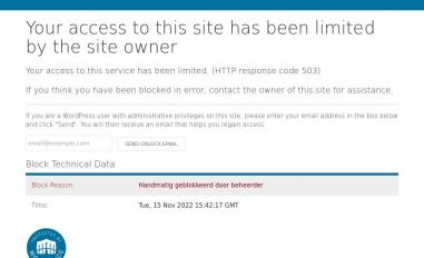 Schermafbeelding van rollebol.nl