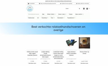 Schermafbeelding van rolstoelhandschoenen.com