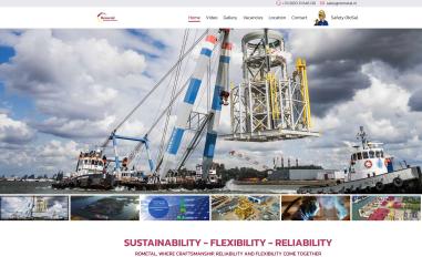 Schermafbeelding van rometal.nl