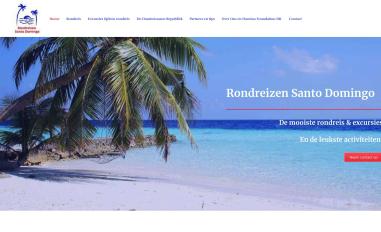 Schermafbeelding van rondreizensantodomingo.nl