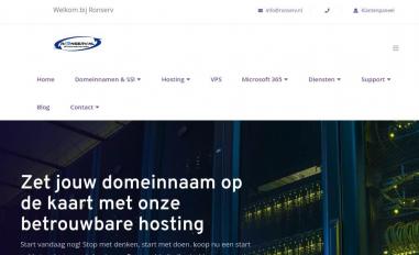 Schermafbeelding van ronserv.nl