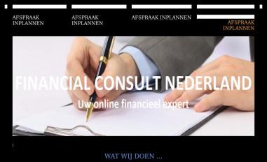 Schermafbeelding van ronvandersteenfinancieeladvies.nl
