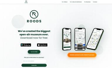 Schermafbeelding van roods.io