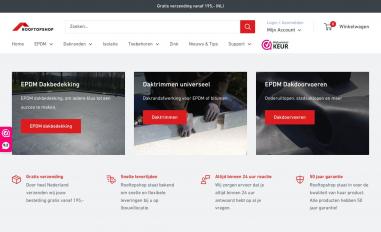 Schermafbeelding van rooftopshop.nl