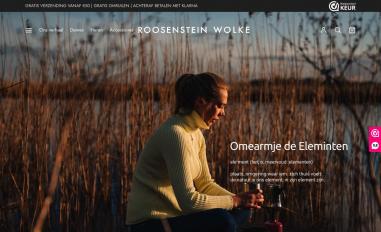 Schermafbeelding van roosensteinwolke.nl