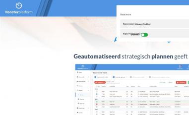 Schermafbeelding van roosterplatform.nl