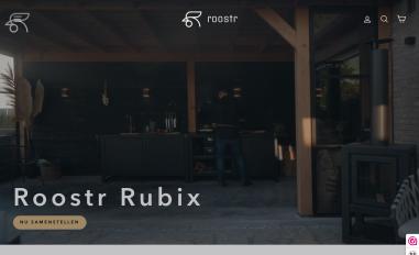 Schermafbeelding van roostr.nl