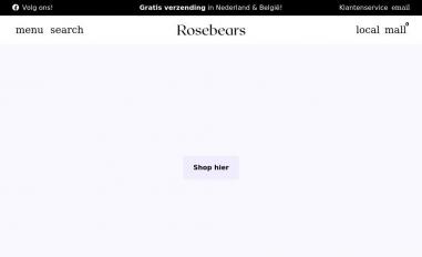 Schermafbeelding van rosebears.nl
