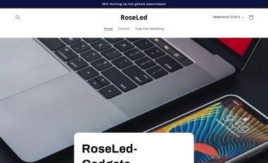 Schermafbeelding van roseled.nl