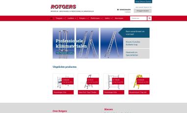 Schermafbeelding van rotgers.nl