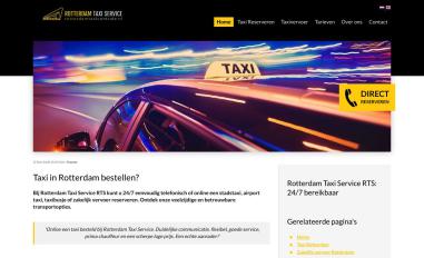 Schermafbeelding van rotterdamtaxicentrale.nl