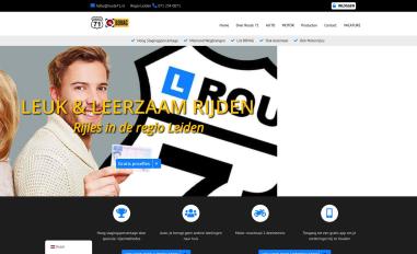 Schermafbeelding van route71.nl