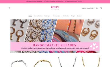 Schermafbeelding van rovey.nl