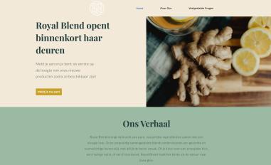 Schermafbeelding van royal-blend.nl