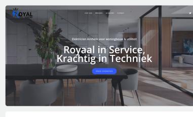 Schermafbeelding van royalelektro.nl