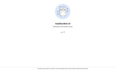 Schermafbeelding van rozebunker.nl