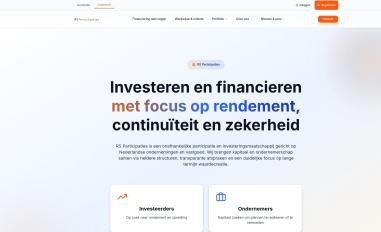 Schermafbeelding van rsparticipaties.nl