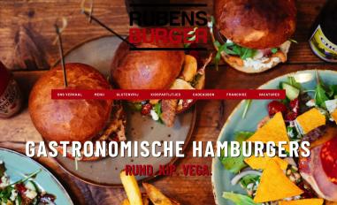 Schermafbeelding van rubensburger.nl